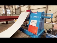 Kompaktna Ecomonic GI PPGI Stalowa Maszyna do cięcia dla lekkiego gazu 0,3-1,2 X 1250