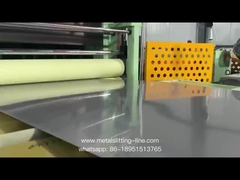 Zmniejszenie kosztów Zwiększenie produkcji, całkowicie automatyczne cięcie blachy metalowej, jeden klucz do uruchomienia, płaskość 0,3 mm