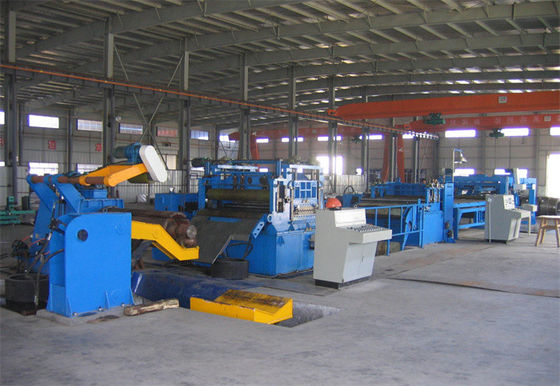 High Speed ​​Light Gauge Cut To Length Line Machine do blachy stalowej 25szt X 2m
