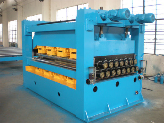 Linia do cięcia blachy stalowej Heavy Gauge HR Podwójne niwelatory Linia cięcia na długość