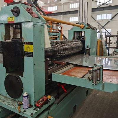 Linia do cięcia wzdłużnego cewki stalowej do walcowanej na zimno blachy stalowej CR (0,2-3 X 1250)