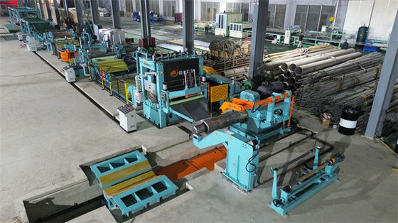 Wysokiej precyzji serwo cięcia do linii długości dla cewki ze stali nierdzewnej z wycinaniem krawędzi