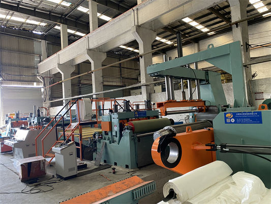 Precyzyjna linia do szybkiego cięcia wzdłużnego ze stali nierdzewnej 3 X 1600 360KW