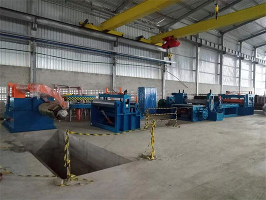 ERW Pipe Low Cabon Black Steel Coil Linia do cięcia wzdłużnego 0,4-4 X 1600