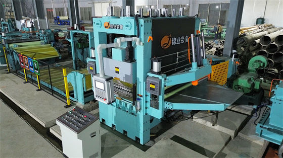Lekkie nożyce obrotowe Fly Cut to Length Line Machine 3 X 1600