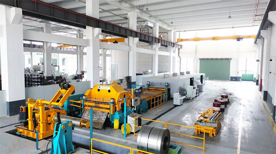 Linia odwijania, wyrównania, cięcia laserowego i wycierania dla blach aluminium ze stali nierdzewnej o wysokiej wytrzymałości
